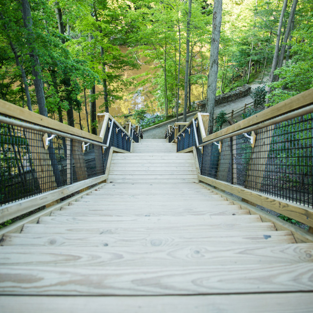 Cleveland Metroparks Fort Hill Steps Wins ABCD Award